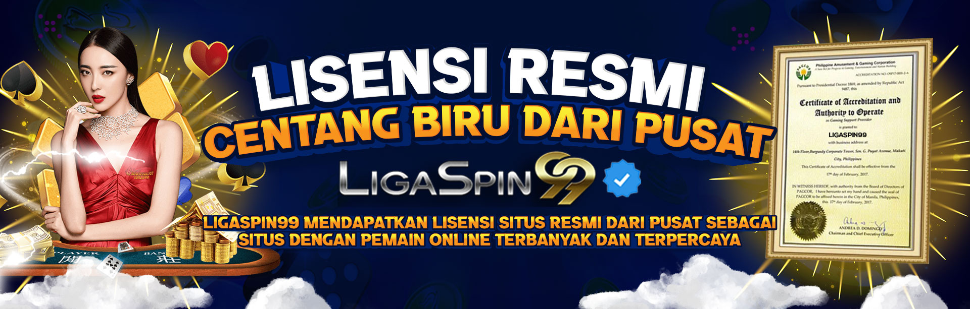 LISENSI RESMI LIGASPIN99