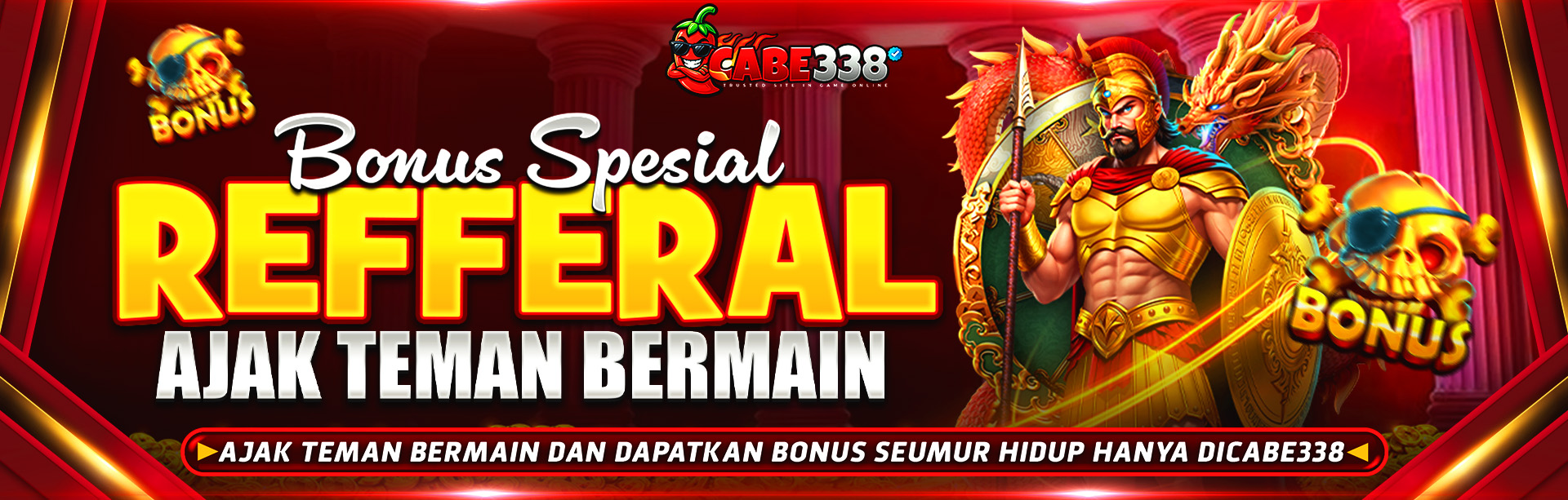 BONUS REFFERAL AJAK TEMAN BERMAIN