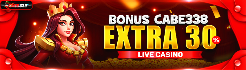 BONUS 30% LIVE CASINO