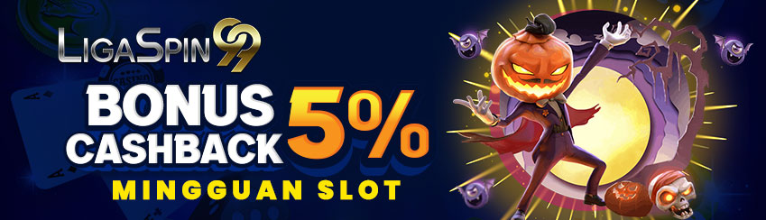 BONUS CASHBACK 5% KHUSUS PECINTA SLOT