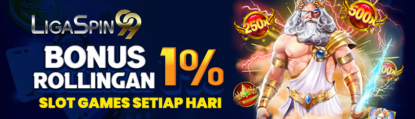 BONUS ROLLINGAN SLOT 1% SETIAP HARI
