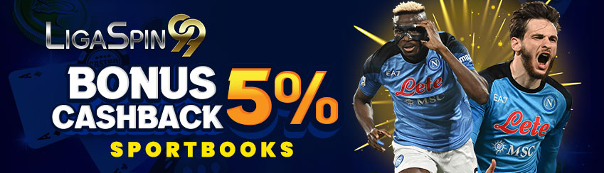 BONUS CASHBACK 5% SPORTSBOOK